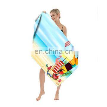 Microfiber Sand Free Beach Towel Cotton With Custom Logo photo-2