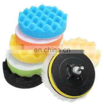 wholesale clean Sponge polishing wheel for car 12pcs