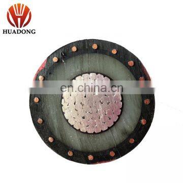 10mm2 Multi Cores 600/1000V kable copper conductor PVC/XLPE insulated concentric cable