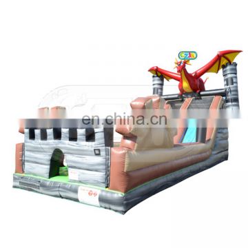 China clearance wholesale inflatable dragon dry slide door for sale