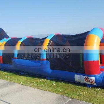 Cheap Blow Up Rainbow Obstacle Course Inflatable Challenge Sport Game For Kids Adults photo-4