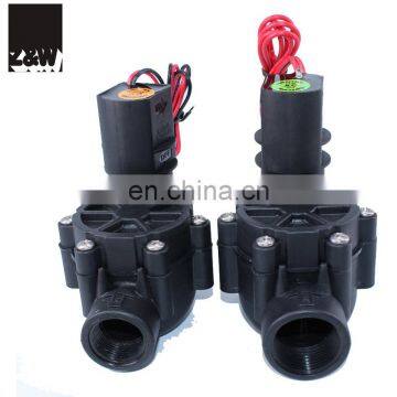 Plastic Irrigation Solenoid Valve 1 Inch DN25 HVF Series Inline With Flow Control - Female x Female Lactching photo-3