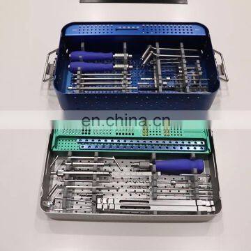 High Quality Orthopedic Surgical Instruments 4.0mm Locking Plate Instrument Kit Veterinary Surgical Instrument Kit