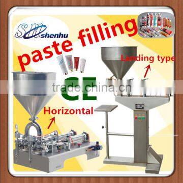 A02 Small Manual Pneumatic Cream Filling Machine , Beauty Skin Cream ,Paste ,Tomato Sauce Filling Machine