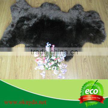 Long hair sheepskin rug