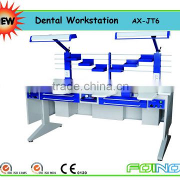 Florescent Lighting Dental Workstation