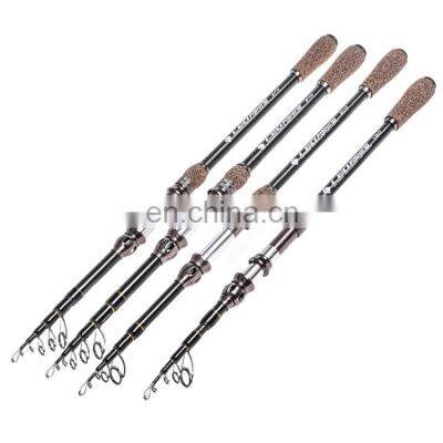 1.8M Travel Carbon Fishing Rod Super Strong Fishing Rod Telescopic Fishing Rod Carbon Fiber Rotating Bait Fishing Rod photo-3