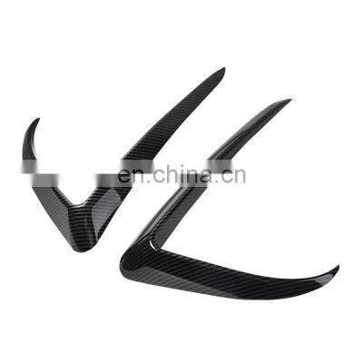 Used For Tesla Model 3 Style Carbon Fiber Front Bumper Trim for New Tesla Model 3 Auto Accessories photo-2