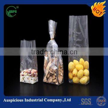 Clear snack food plastic bag snack bag