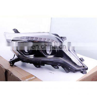 For Prado 2014-2016 Modify LED Headlight with Double Optical Lens