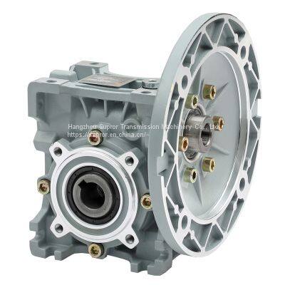 China Nmrv Worm Reducer Power Transmission Gearbox With Flange