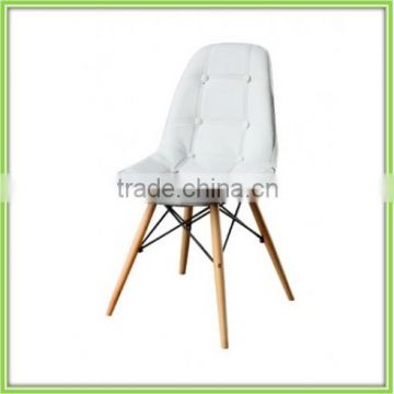 Cheap Wooden PU Dining Chair Restaurant Wood Chair