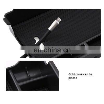 Interior Accessories Parts Silicone Armrest Rest Storage Box Center Control Console Organizer Tray For Chevrolet Equinox 18-21 photo-3