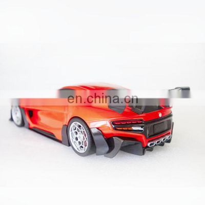 Rapid Prototype Plastic CNC Milling custom made model car / miniature toy cars