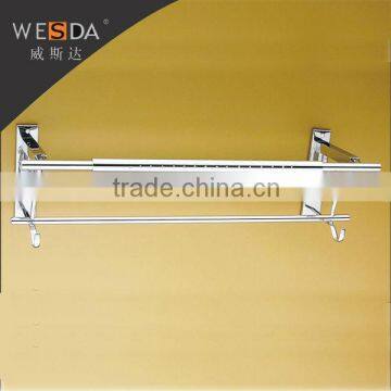 Wesda glass shower corner shelf