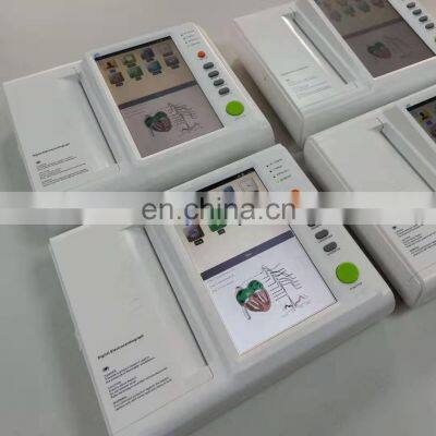 Good quality portable  electrocardiograp 3 or 12 channel ECG machine