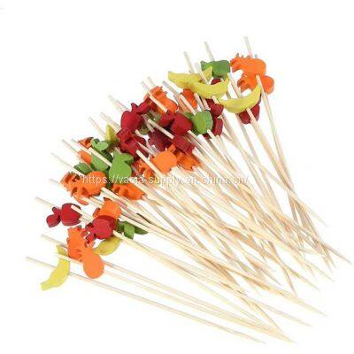 Party bamboo skewers cocktail food on toothpicks appetizer skewers bamboo cold appetizers skewers sticks