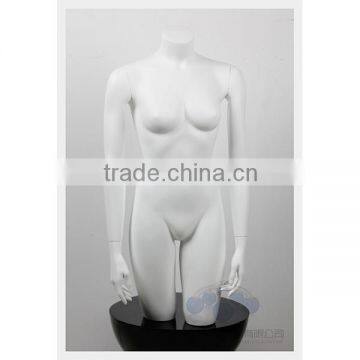 fiberglass adjustable lifelike female mannequin upper-body