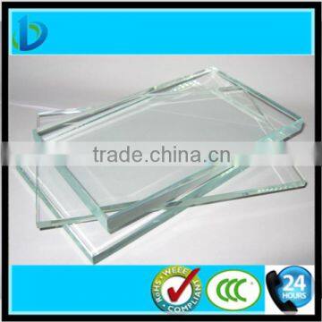 High quality ultra clear low iron glass