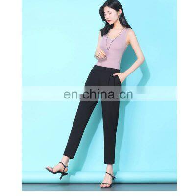 Wholesale Custom Spot New Spring and Summer Women's Casual Harem Pants Mosquito Pants Trend Street Style photo-4