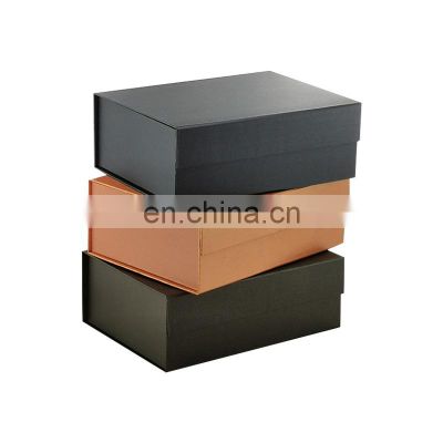 Luxury custom design bulk folded magnetic gift and retail packaging boxes