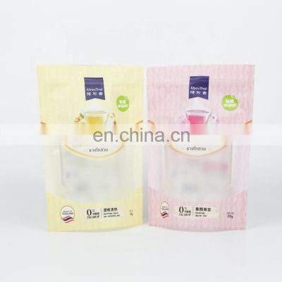 tea bag, plastic packaging stand up bag with zipper, doypack ,food packaging pouch