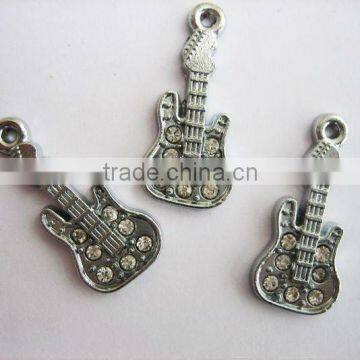 2012 Fashion rhinestone Guitar pendant SH-112