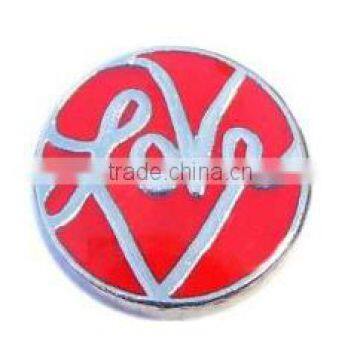 new love charm floating locket charms