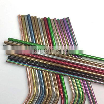 Color Wholesale Food Grade 2021 Reusable Straight Child 6 mm Stainless Steel Straw photo-5