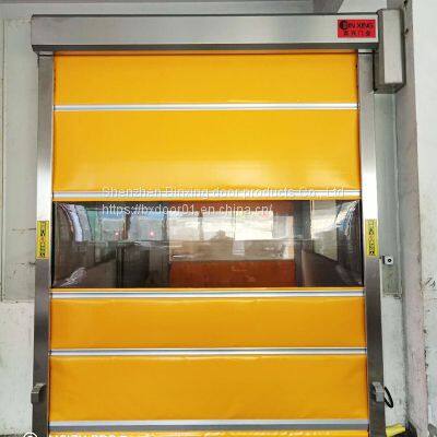 Automatic Rolling Shutter Doors Warehouse Rapid Factory Manufacturing High Speed Aluminum Roll Up Door photo-5