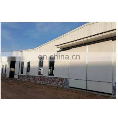 China prefab steel structure storage corrugated zinc sheet wall store factory building