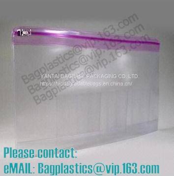 SLIDER LOCK BAG, PP SLIDER ZIPPER BAGS, WATER PROOF BAGS, GRID SLIDE SEAL BAGS, REUSABLE BAGS, SWIMW photo-5