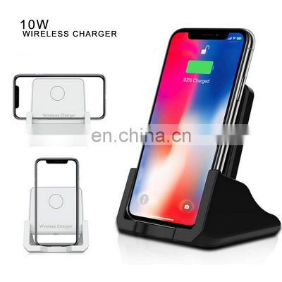 trending 2021 cargador inalambrica detachable stand wireless phone charger