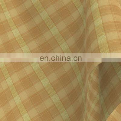 Spring/Summer Hot Selling Polyester Rayon Lurex Yarn Dyed Check Fabric For Tops photo-3