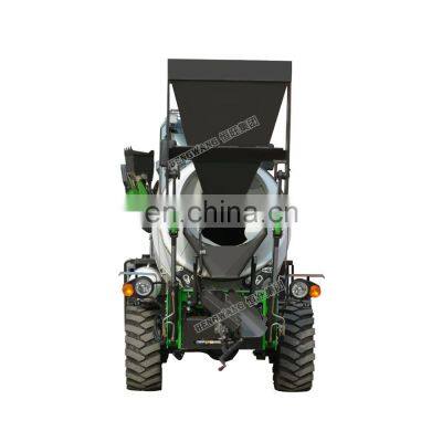 HW Automatic Self Loading Concrete Truck Mixer photo-3
