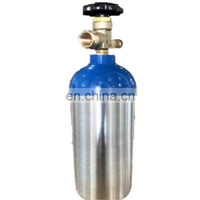 China best Portable small mini aluminum medical oxygen cylinder