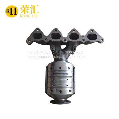 Exhaust manifold catalytic converter for Hyundai Elantra catalyst old model  front part catalyst factory