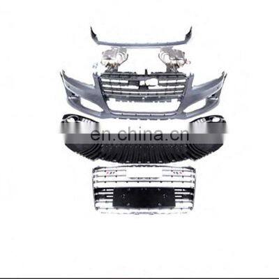 Car Bumper Replace Kit Car Assembly Rear Fender Front Grille For Audi A8 S8 Style 2016