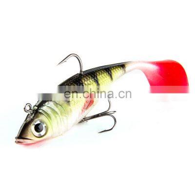 JOHNCOO 90mm 20g Pesca Soft Bait Fishing Lure Soft Lead Fish Lures