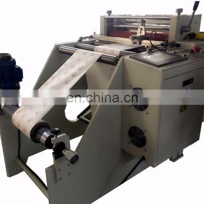 roll to sheet cutting machine for Printed PVC /Paper/PET/Fabric