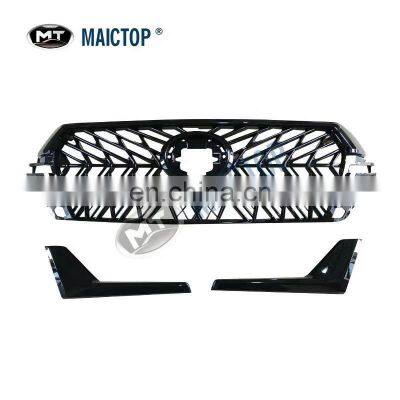 MAICTOP car accessories car grills front grille for landcruiser 2016-2021 new design black FJ200