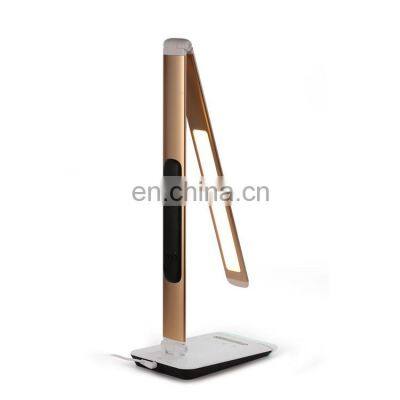DB-Way Touch Controlled Brightness Table Lamp Living Color Light and Clock Display LED Desk Lamp photo-5