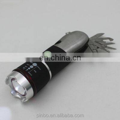 Safe Torch, Multifunctional Emergency Kit,Tool Light,Zoom Flashlight