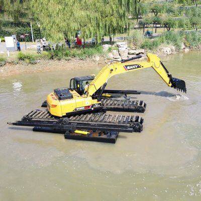 Dredging Equipment 20 Ton Amphibious Excavator Diggers in Water photo-3