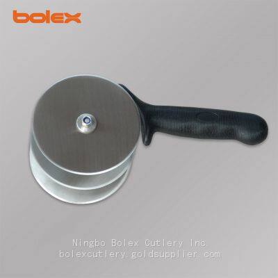 Pizza Wheel Cutter Pastry Tools Stainless Steel Bakery Supplies Colour Coded China Vegetable Mincing Rocking photo-5