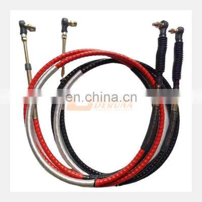 Sinotruk HOWO T5g T7h Tx Truck Spare Parts WG9725240224/WG9725240246 Gear Selector Cables For Howo Tractor Truck