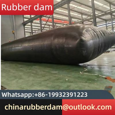 Pillow folding dam replacement, river rubber dam leakage repair project