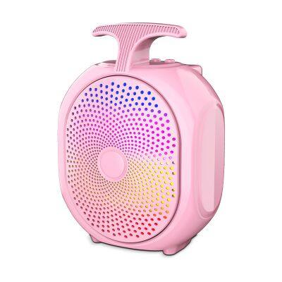 SING-E ZQS1331 New Product Macaron Amplifier Color Wireless Speaker Deep Bass RGB Lights With Call Function Portable Speaker