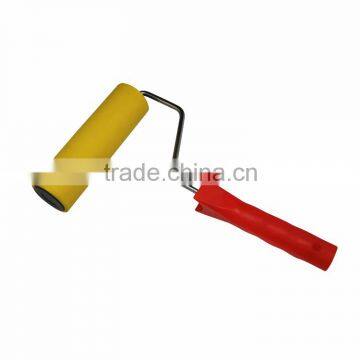 8" Wallpaper rubber roller with plastic handle paint brush roller