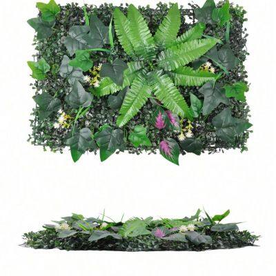 new style artificial plant wall for balcony decoration